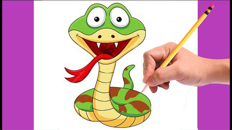 Como Desenha Uma Cobra Kawaii How To Draw A Snake Youtube