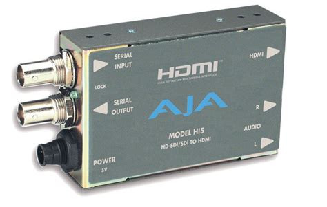 Hi5 is an american social networking service based in san francisco, california. AJA Hi5 - HD/SD SDI to HDMI and Audio Converter