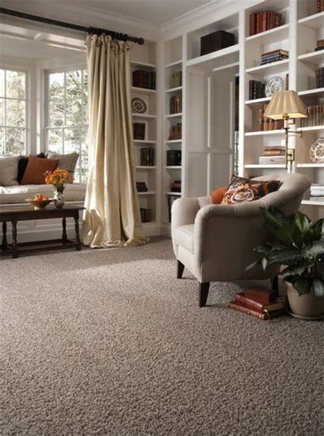 34 Fascinating Living Room With Carpet Decorating Ideas