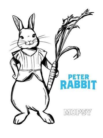 kids  funcom  coloring pages  peter rabbit