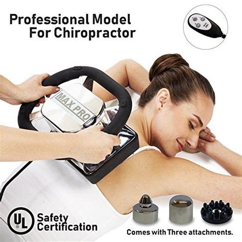 Us Jaclean Chiropractic Massager Professional Heavy Duty Rub Variable