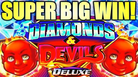 ★super Big Win★ Hot New Game Diamonds And Devils Deluxe Slot Machine