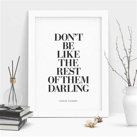 Don't be stressed, but stress it in ms powerpoint. 'don't be like the rest of them darling' coco chanel by ...