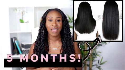 How I Grew My Relaxed Hair And Retained Length In 5 Months Relaxed