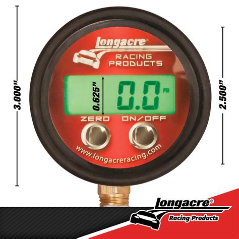 Longacre Racing Products 52 53000 Longacre Digital Tire Pressure Gauges