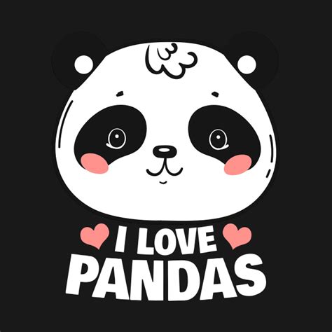 I Love Pandas Apparel I Heart Panda Bear Funny Sayings Panda Tank Top Teepublic