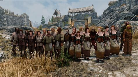 Npc Outfit Corrections Skypatched At Skyrim Special Edition Nexus