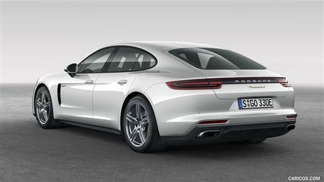 2017 Porsche Panamera 4 E Hybrid Rear Three Quarter Caricos