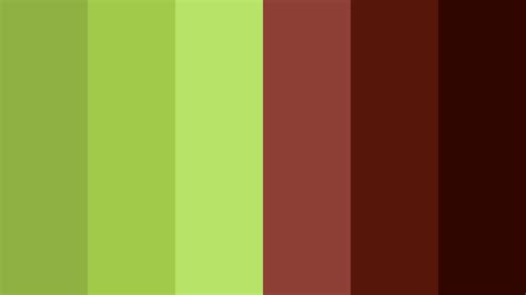 Different Green And Brown Color Palette Brown Color Palette Red