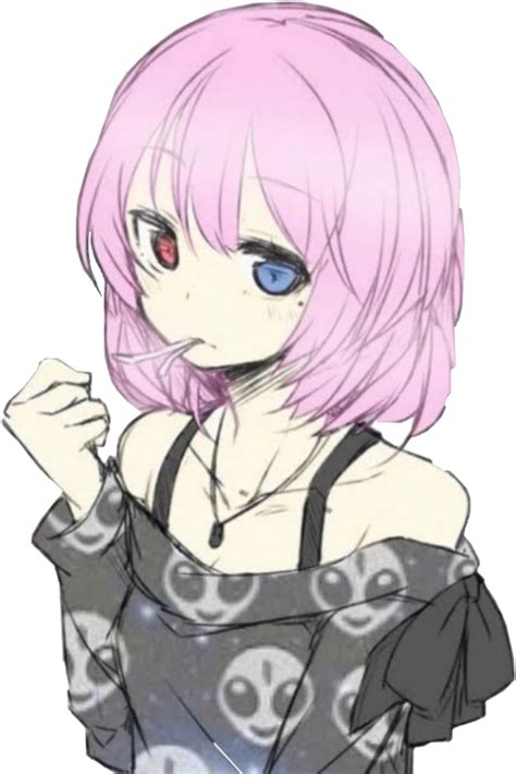 Aesthetic Anime Girl Png Free Download Png All Png All