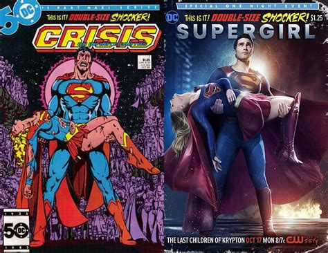 Supergirl Gets A Crisis On Infinite Earths Homage Poster