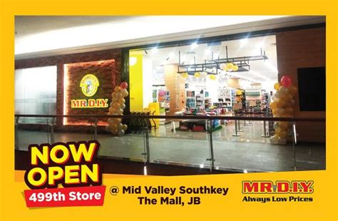 Mid valley megamall is a shopping mall in mid valley city, kuala lumpur. MR DIY Mid Valley Southkey The Mall JB Opening Promotion ...