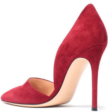 2018 Plus Size Pointed Toe Extreme Sexy Party Red Beige Heel Stiletto