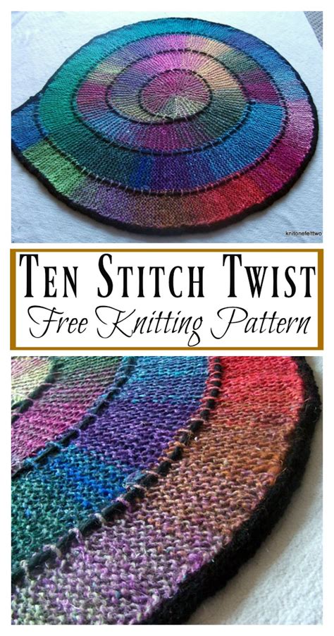 From the most basic stitches to the most complex, there are countless beautiful patterns for you to choose from that surely you will love. Ten Stitch Blanket Free Knitting Pattern
