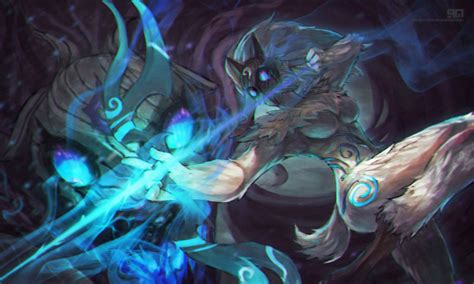 We have a massive amount of desktop and mobile backgrounds. League Of Legends, Kindred Wallpapers HD / Desktop and ...