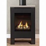 Pictures of Free Standing Gas Log Fireplace
