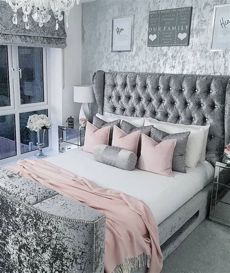 30 grey and pink bedroom ideas