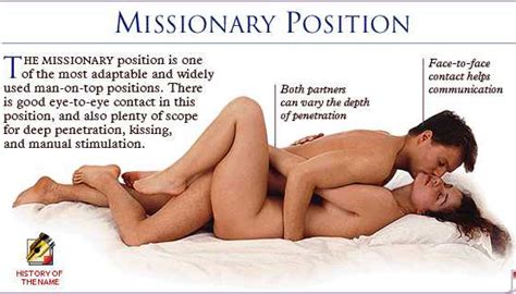 Sex And Guide Missionary Sex Position 5 Exciting Ways