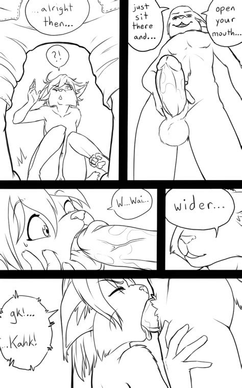 Rule 34 Anthro Black Kitten Black And White Brother Comic Dialogue