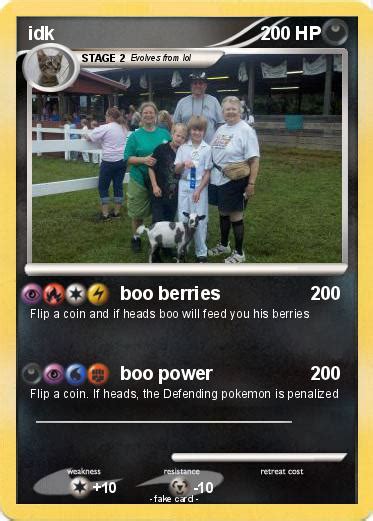Pokémon Idk 15 15 Boo Berries My Pokemon Card