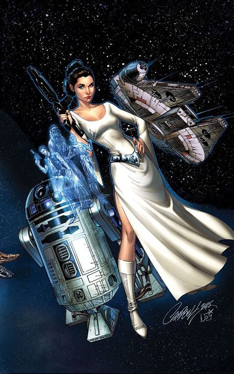 Comics New Artwork And Variant Covers For Princess Leia 1 Revealed