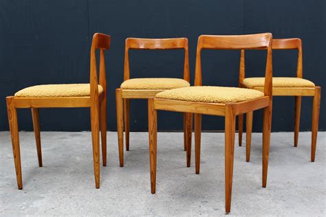 Set Of 4 Vintage Dining Chairs 1960s 126879