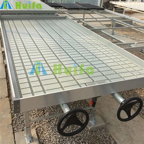 Abs Flood Tables And Trays Ebb And Flow Rolling Bench Hydroponic System