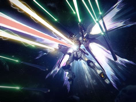 壁纸 动漫 机械 Super Robot Taisen 机动战士高达SEED命运 Strike Freedom Gundam 艺术品 数字艺术 粉丝艺术 x