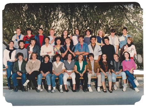 Photo de classe 3ème 19841985 de 1984, Collège Marie Mauron  Copains