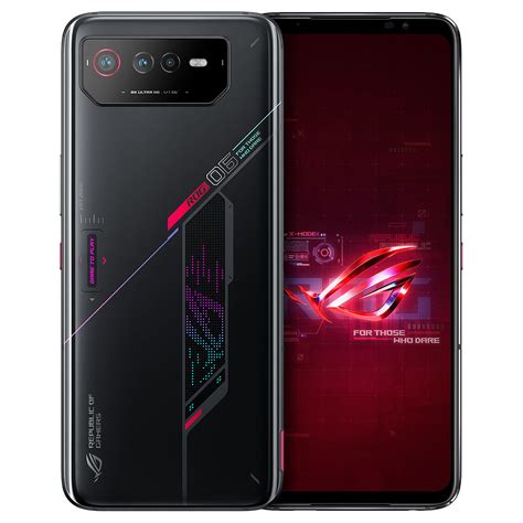 Asus Rog Phone 6 Black 12gb 256gb Mobile Phone And Smartphone