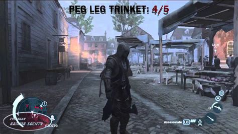 Assassins Creed Boston Peg Leg Trinkets Youtube