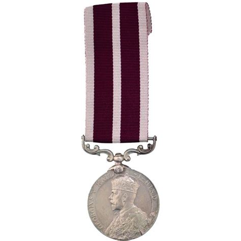 Silver Medal Of King George V Of Indian Army Meritorious Service