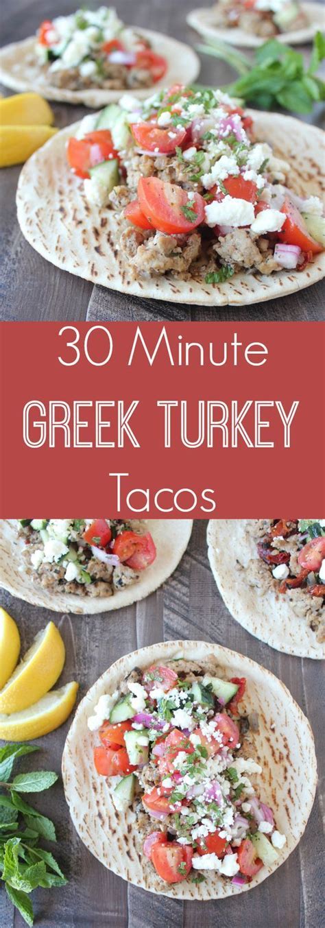 This Delicious Greek Taco Recipe Is Made In Only 29 Minutes And