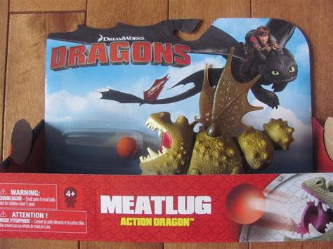 Dreamworks Dragons Meatlug Action Dragon 2017 Figure New 1963689388