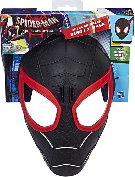 Marvel Spider Man Into The Spider Verse Miles Morales Hero Fx Mask