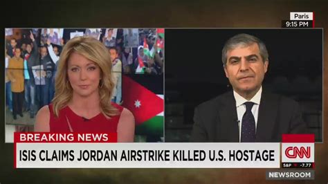 isis claims jordan airstrike killed u s female hostage cnn video