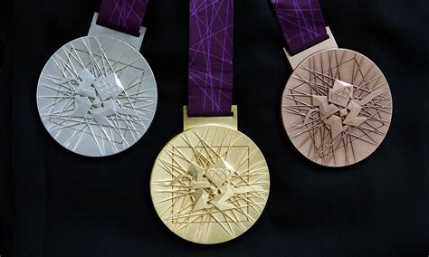 london 2012 olympics medals unveiled daily mail online