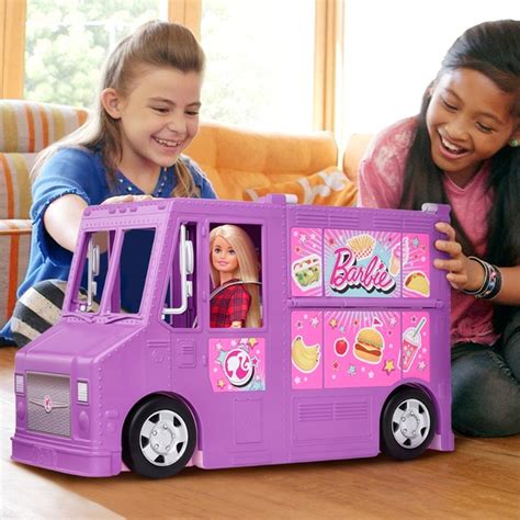 Barbie Food Truck Spielset Smyths Toys Superstores