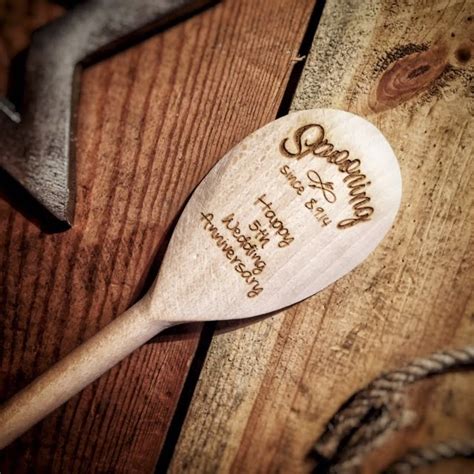 Sentimental gifts for husband on wedding day. Wooden 5th Wedding Anniversary Gift Idea - Husband or Wife ...