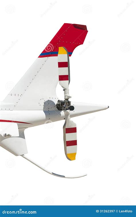 Helicopter Tail Rotor Stock Image Image Of Tail Business 31262397