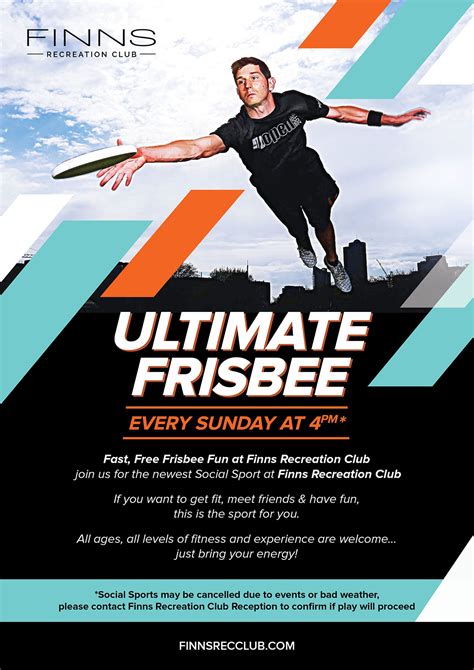 Ultimate Frisbee - Finns Recreation Club