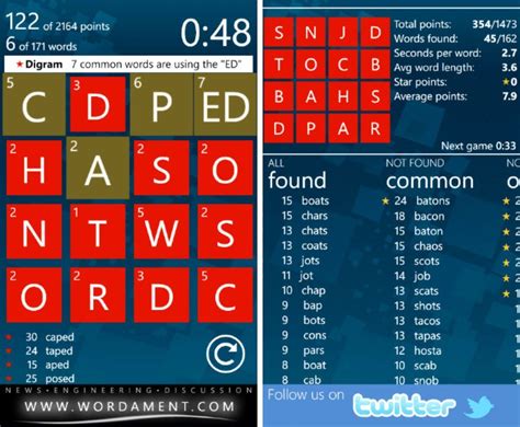 Wordament Brings Word Tournaments To Xbox Live On Windows Phone On