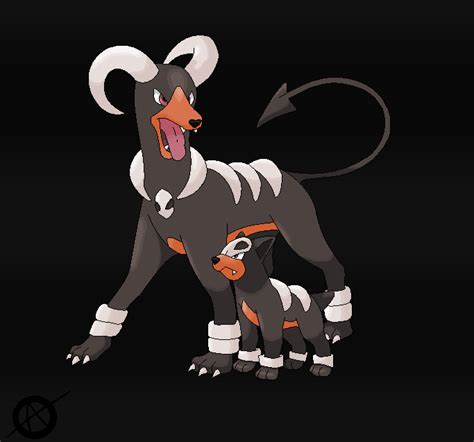 Houndoom And Houndour By Meepers1242 On Deviantart