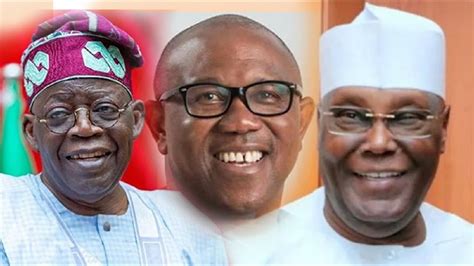 2023election Peter Obi Tinubu Atiku Nigerians Reveal How To Fix