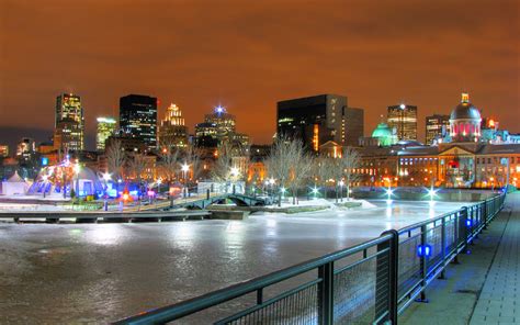 Old Montreal - Winter version | During a night shot with my … | Flickr