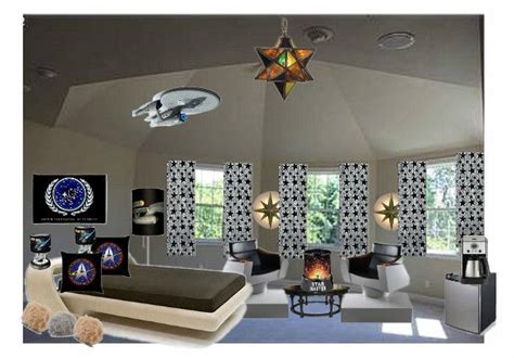 Star Trek Room Star Trek Interior Design Mood Board Room