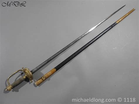 British Victorian Court Sword Michael D Long Ltd Antique Arms And Armour