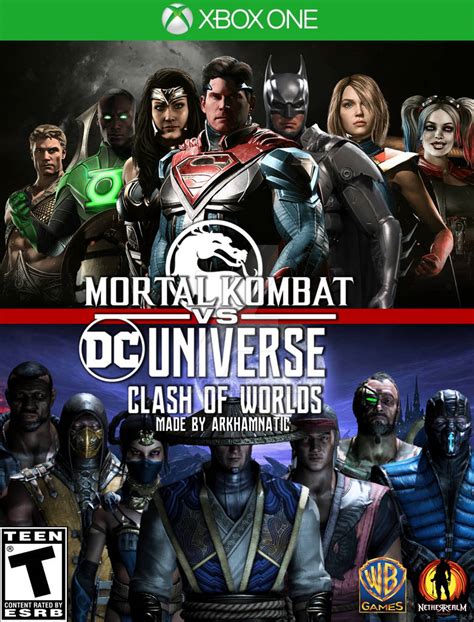 Mortal Kombat Vs Dc Universe Clash Of Worlds By Arkhamnatic On Deviantart