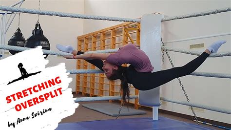 Stretching And Oversplit From Gymnast Anna Svirina Youtube