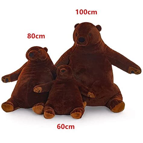 Snowolf Djungelskog Bear Giant Simulation Bear Toy Stuffed Animal Plush